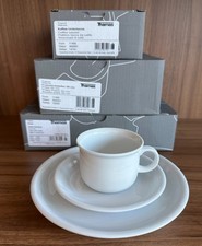 Thomas Trend Weiß Kaffeeservice Geschirr Kaffeetasse Frühstücksteller 18-tlg.