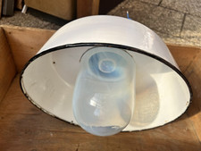 alte LBL Fabriklampe Industrielampe Bauhaus Lampe Deckenlampe Kandem Leuchte