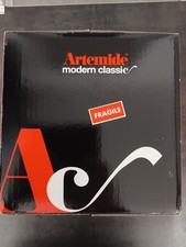 Artemide Eclisse Designerlampe, Tischlampe. Vico Maistretti, Orange