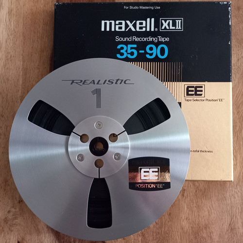 Tonbandspule realistic metall - realistic,