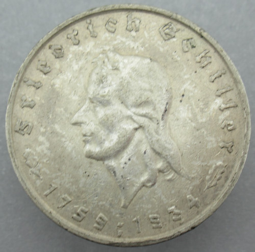 Reichsmark 1934 friedrich - 5,