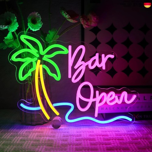 Oycgzv bar open neon schild - oycgzv,