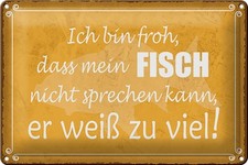 mrdeco Metall Schild 20x30cm