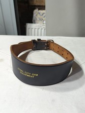 Echt Vintage Leder Hebegürtel mit Metallschnalle