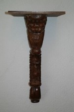 WANDKONSOLE KONSOLE BOARD REGAL HOLZ NUSSBAUMTON ANTIK-STIL