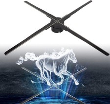 3D Hologramm Ventilator Projektor Full HD 60cm – LED Werbedisplay mit WLAN & App