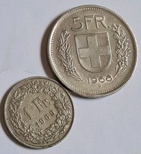 5 Schweizer Franken 1968