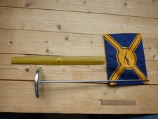 Lufthansa Fähnchen Senator Club, Höhe 38cm, 1980er? Aus Vielflieger-Nachlass