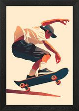 Skateboarder Minimalistische