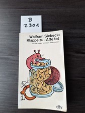 Wolfram Siebeck KLAPPE ZU
