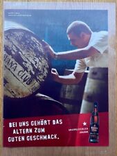 Havana Club Rum Fass Lagerung Reife Original 2011 Vintage Ad Werbung Reklame