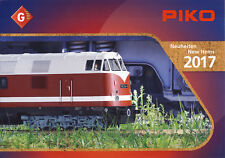PIKO - Neuheiten Spur G 2017 - 12 Seiten - Gartenbahn