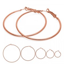 1 Paar Creolen roségold