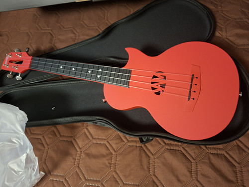 Rockjam carbon fibre - carbon, ukulele