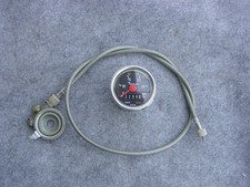 VDO Mofa  Tacho  Ø 48 mm ca. 1983   20  inch gut erhalten 3300 km Lampeneinbau