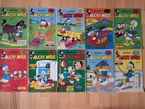 Micky maus konvolut 10 - micky,