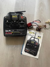Ripmax Saturn 2.4GHz FHSS Fernsteuerungs-Anlage + Bedienungsanleitung X6 6 Kanal