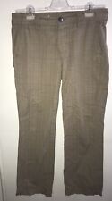 EDC by Esprit Herren Hose Eagle Fit Karo Muster Straight Leg Vintage  W31 L32