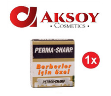( 0,10€ / Stk) 1 x Perma-Sharp 100er Rasierklingen für Rasiermesser