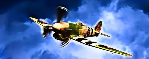 Poster xxl pop art - xxl, flugzeug