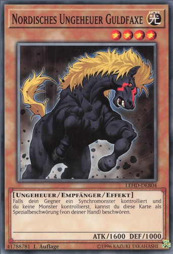 Yugioh nordisches ungeheuer - nordisches,