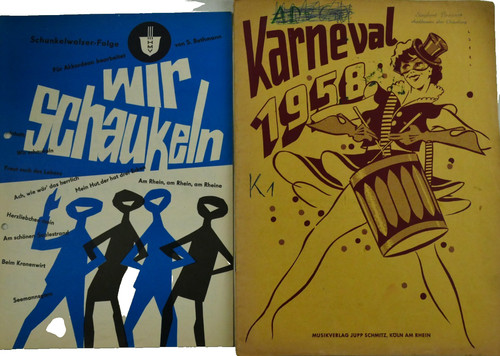 Karneval 1958 wie schaukeln - , 2