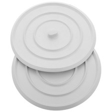  2 Pcs Waschbeckenstopsel Stopfen Badewanne Haarfänger Abflussabdeckung