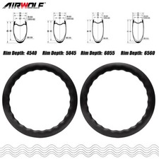 Airwolf Carbon 700c Rennrad Felgen 28" Sawtooth Gravel Fahrrad Leichtgewicht