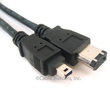 6FT FIREWIRE 400 CABLE 6 PIN
