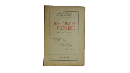Yves gandon literarische - yves,