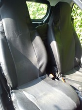 2x Sitzbezüge Schonbezüge passgenau für Smart 450 451 452 2017+ Grau Polyester