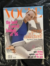 Vogue January 1997 Amber