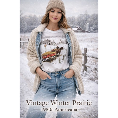 Vintage 80s farmhouse horse - vintage,