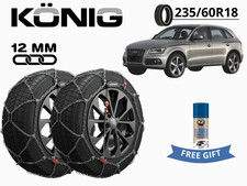 Schneeketten Konig 12mm Für Audi Q5 (8R) 2008-2019 235/60R18 GR 255 XG12PRO
