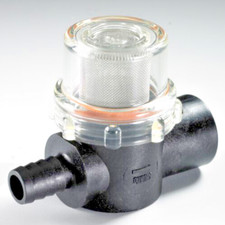 Lilie Shurflo Filter Steckanschluß  Druckpumpen Anschluss ½ Zoll  WOMO Caravan