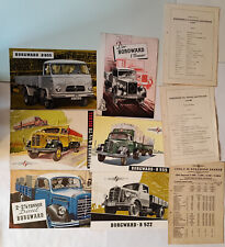 Prospekt Borgward LKW  6x
