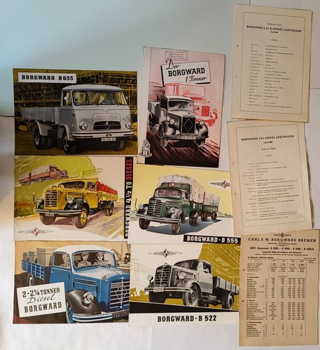 Prospekt borgward lkw - lkw,