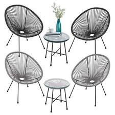 Balkonmöbel Set Balkonset Sitzgruppe Outdoor Sitzgarnitur Balkongarnitur Juskys®