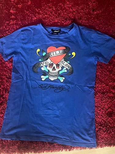 Hardy shirt blau m - ,