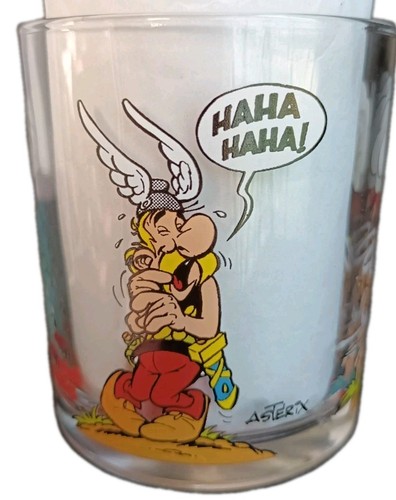 Nutella glas asterix idefix - glas,