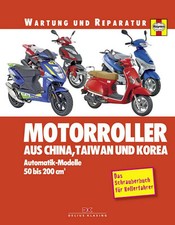 REPARATURANLEITUNG WERKSTATTHANDBUCH - MOTORROLLER AUS CHINA TAIWAN UND KOREA