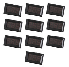 10x Digital Voltmeter 4,5V -