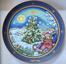 Sammlerteller Wandteller Weihnachtsteller Villeroy und Boch Weihnachten 1992