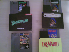 8 Nintendo NES Spiele Lot