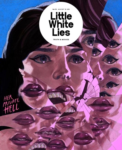 Little white lies magazine - white,