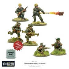 German Heer Weapons Teams -
