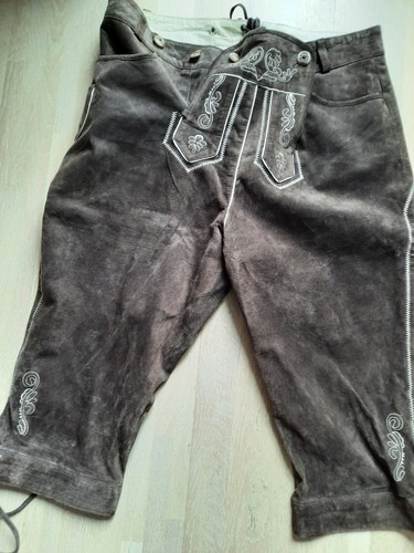 Velourleder herren kurze - 3/4,