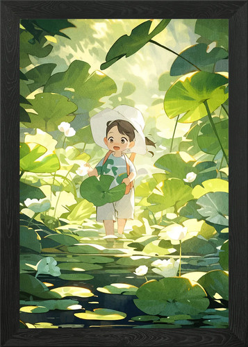 Gerahmtes wandbild poster - gerahmtes,