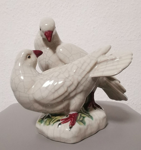 Antike keramik taube figur - taube,
