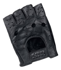 Fingerlose leder handschuhe - leder,